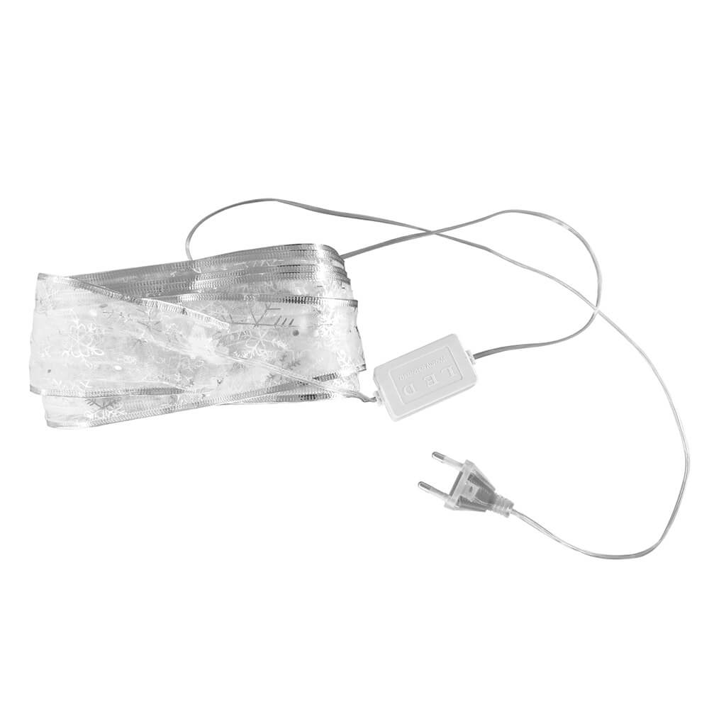 Banda Craciun 25 m, cu 250 LED-uri, argint-4