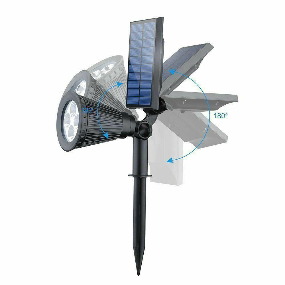 2 buc lampi solare, iluminat de exterior decorativ-3