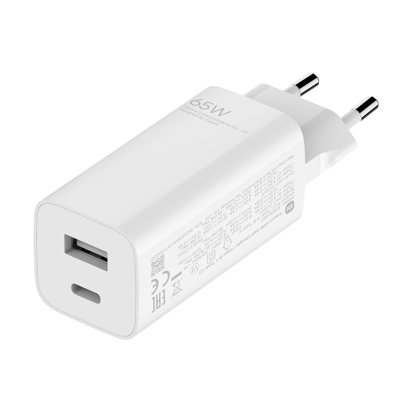 Mi GaN 65W Charger 1A1C EU