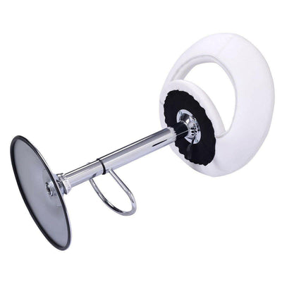 2 buc scaune de bar in doua culori-alb-1