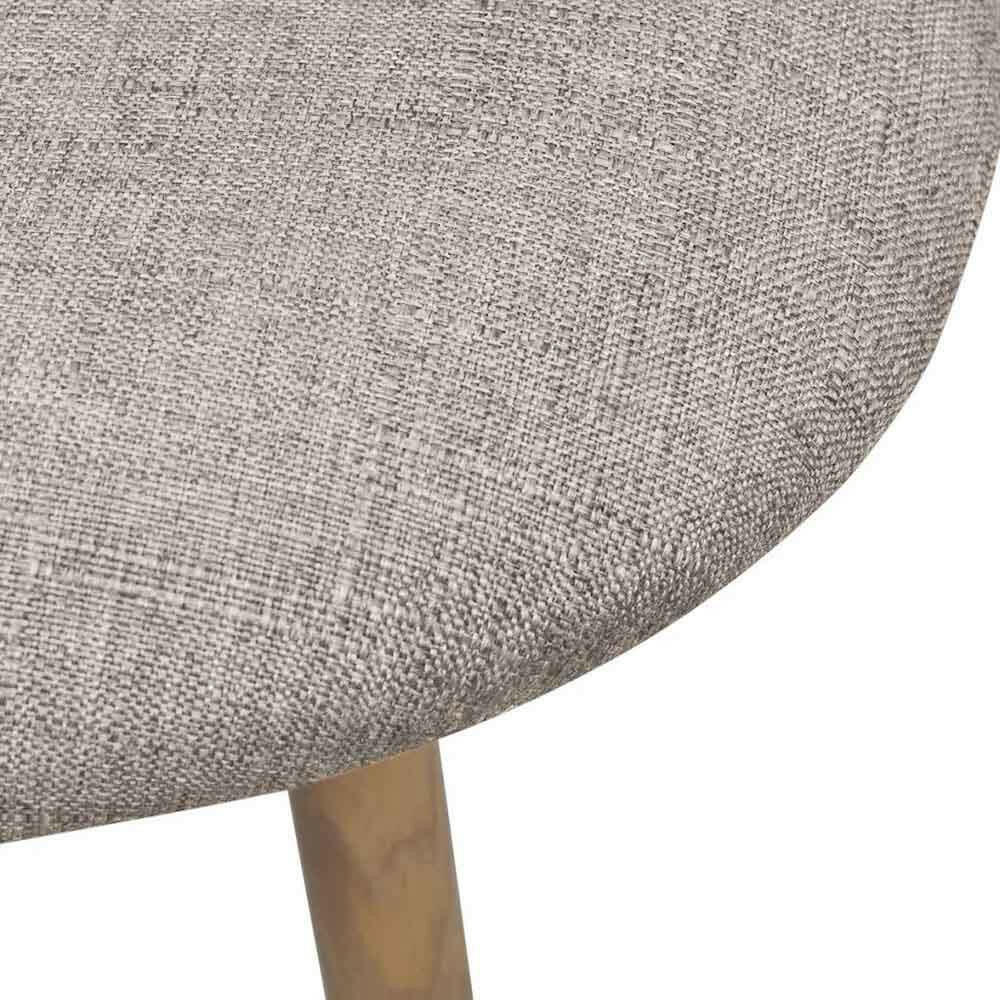 Scaun tapitat Betti, 2 buc-bej-3