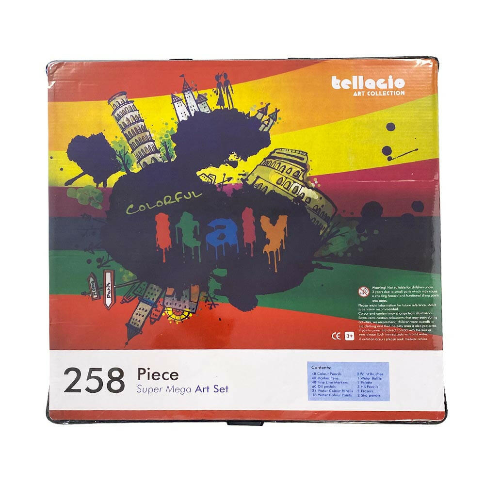 Set pictura si desen pentru copii, 258 buc-6