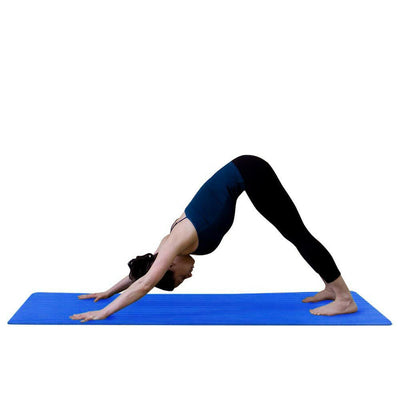 Saltea yoga cu geanta cadou, 3 culori-Albastru-1