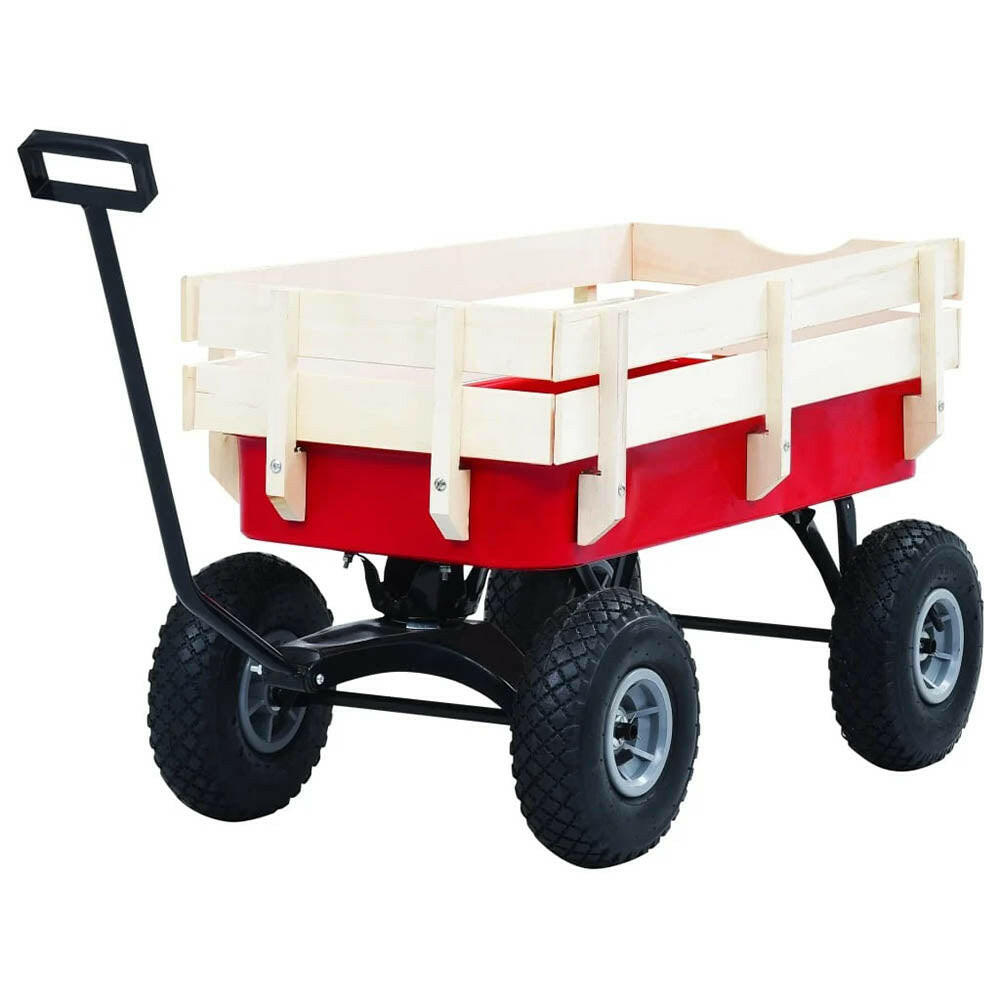 Carucior metalic de gradina in 2 tipuri-capacitate de incarcare 150 kg-0