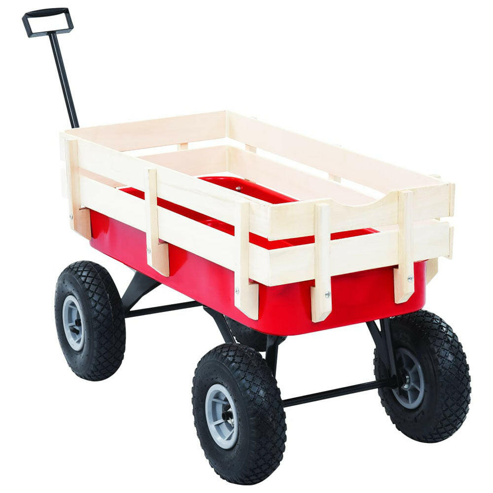 Carucior metalic de gradina in 2 tipuri-capacitate de incarcare 150 kg-1