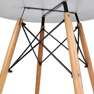 4 buc scaune moderne cu masa pentru bucatarie, 3 culori-gri-1