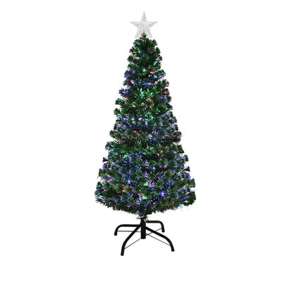 Brad artificial cu fibra optica, 4 dimensiuni-120 cm-1