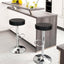 2 buc Scaune de bar stil clasic in doua culori-negru-1