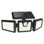 Lampa solara cu 3 panouri rotative-2