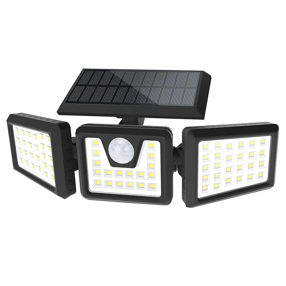 Lampa solara cu 3 panouri rotative-3