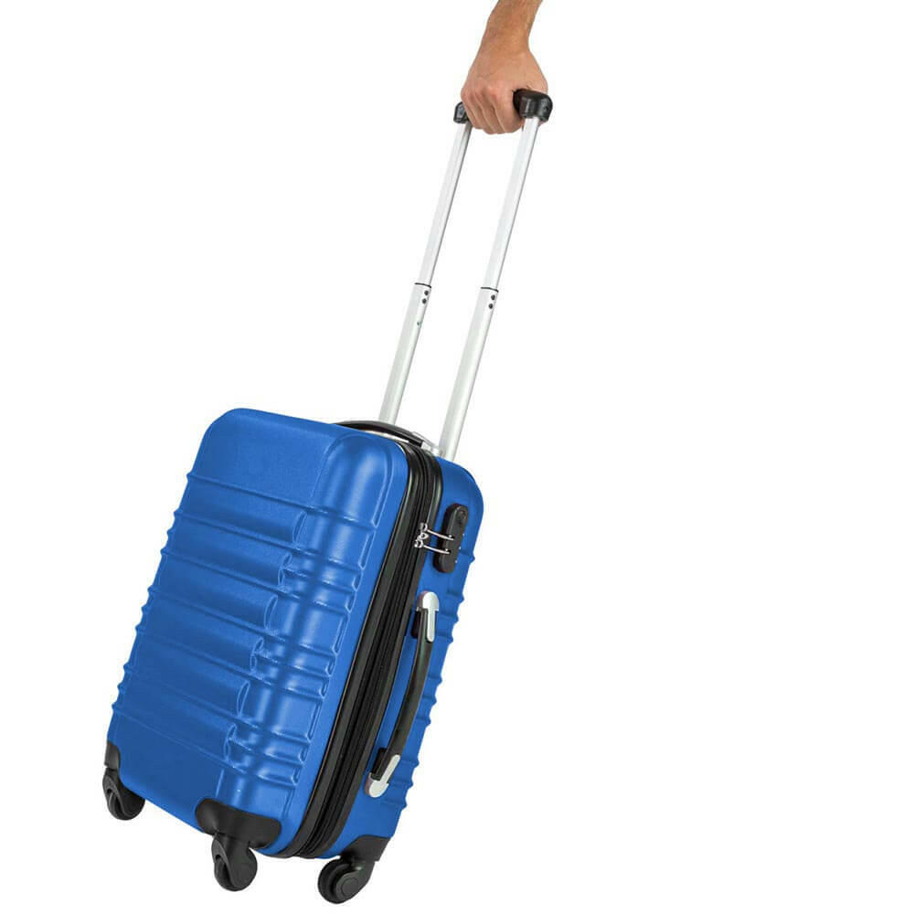 Set de 4 trolere cabina, 4 culori-albastru-3
