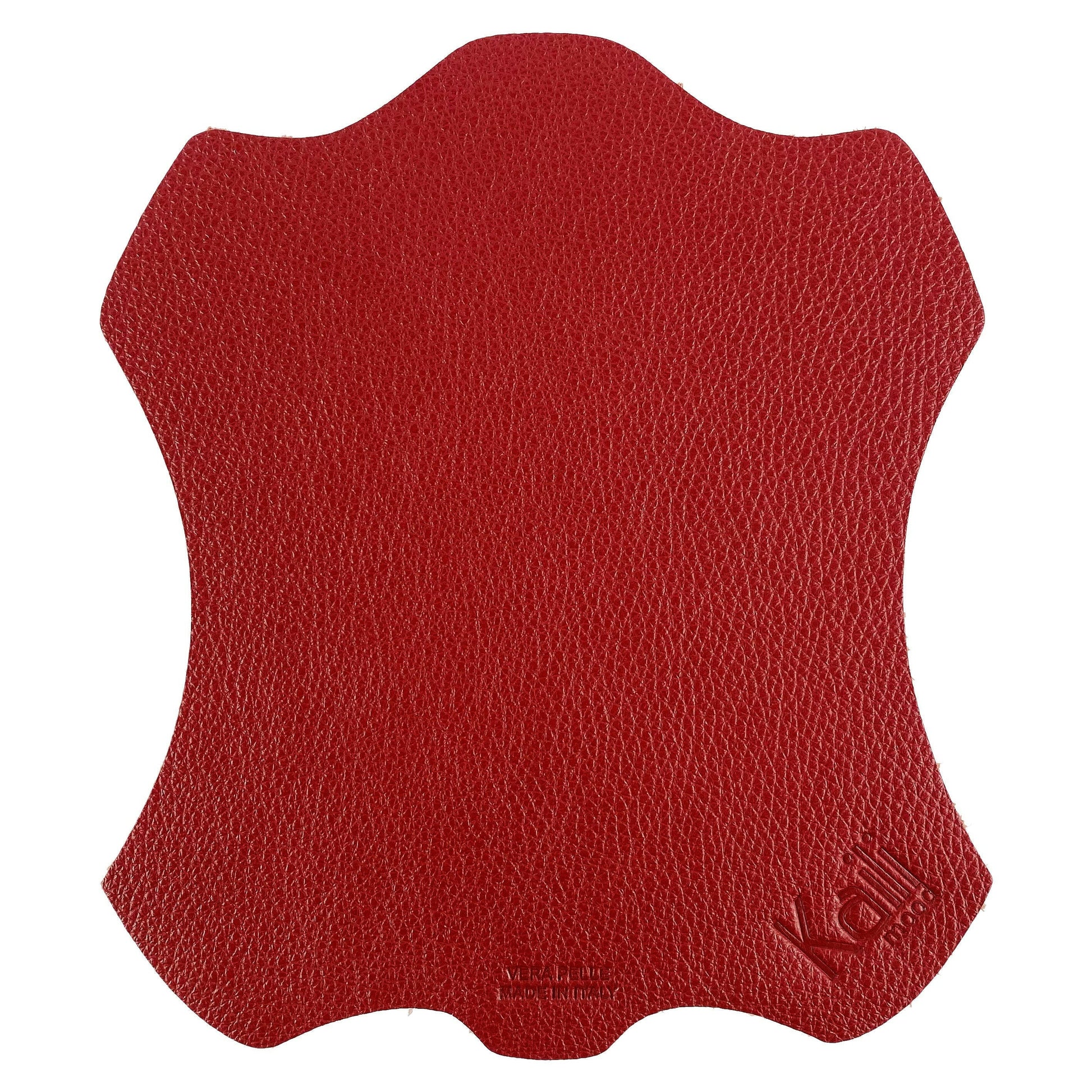 K0001VB | Mouse Pad in Genuine Leather Made in Italy Col. Red-0