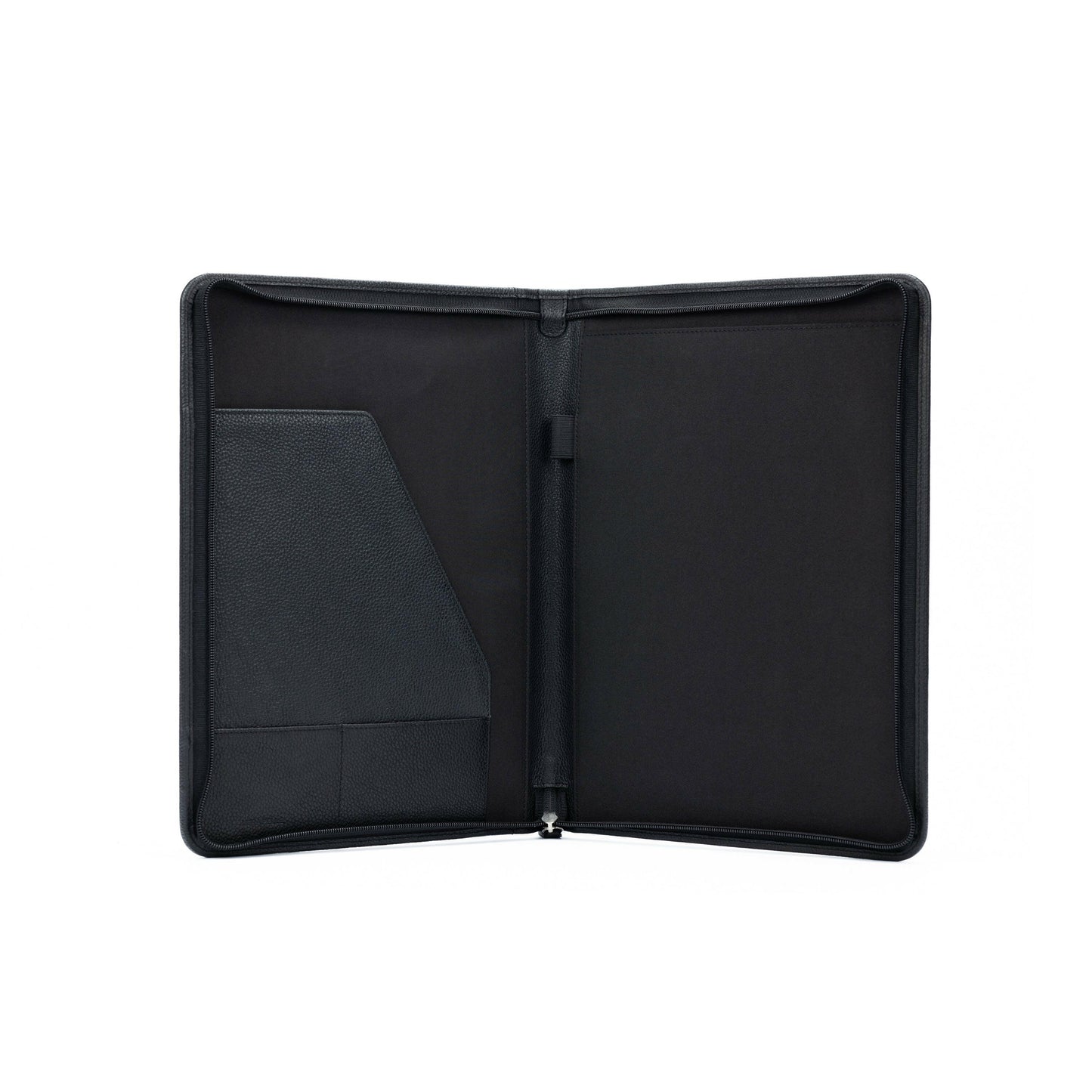 K0002AB | A4 format clipboard - Genuine Leather Col. Black-2