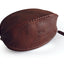 K0011BB | Rugby Ball Beauty Case - Genuine Leather Col. Testa Moro-0