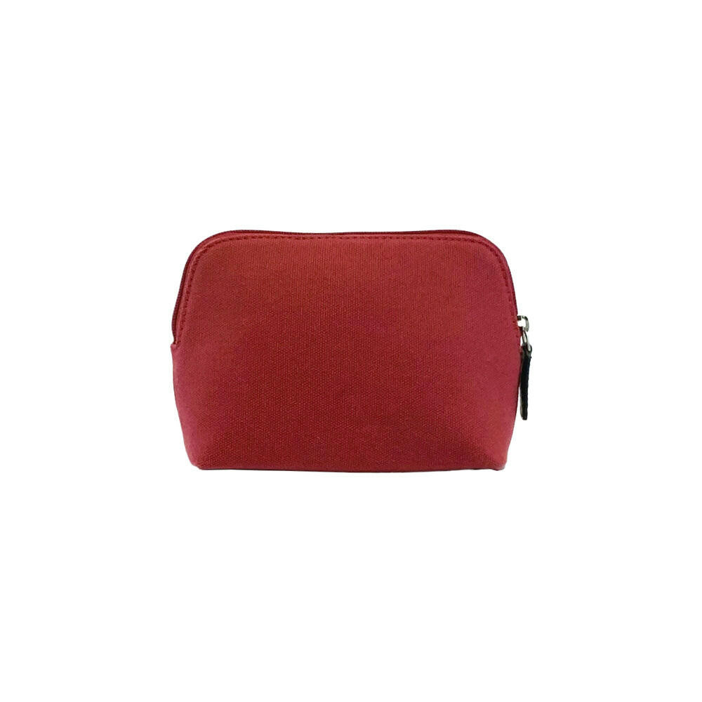 K0026XB | Woman Pochette - Canvas/Genuine Leather Col. Bordeaux-6