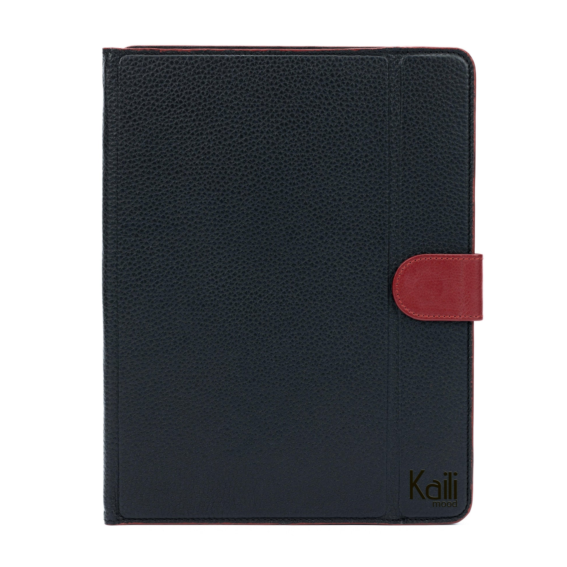 K0033AB | Case/Support for Tablet - Genuine Leather Col. Black-1