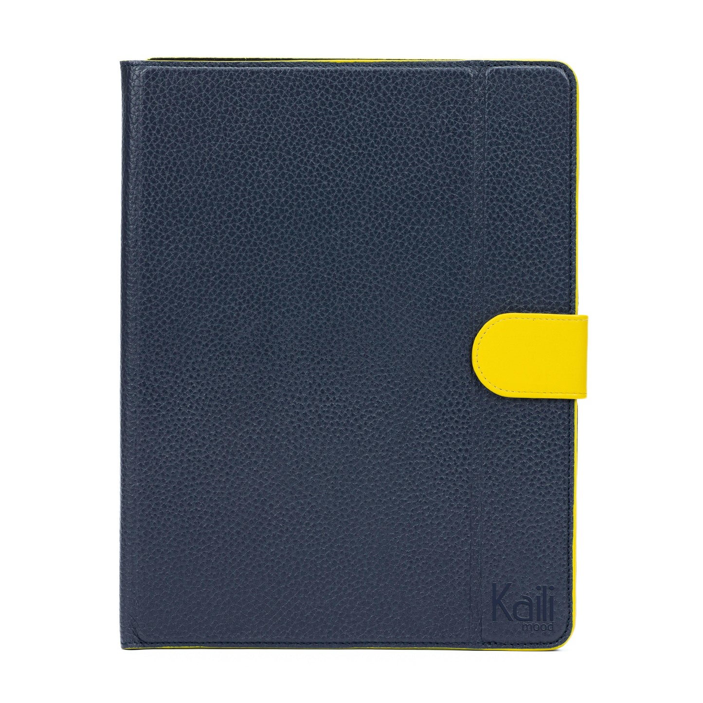 K0033DB | Case/Support for Tablet - Genuine Leather Col. Blue-1