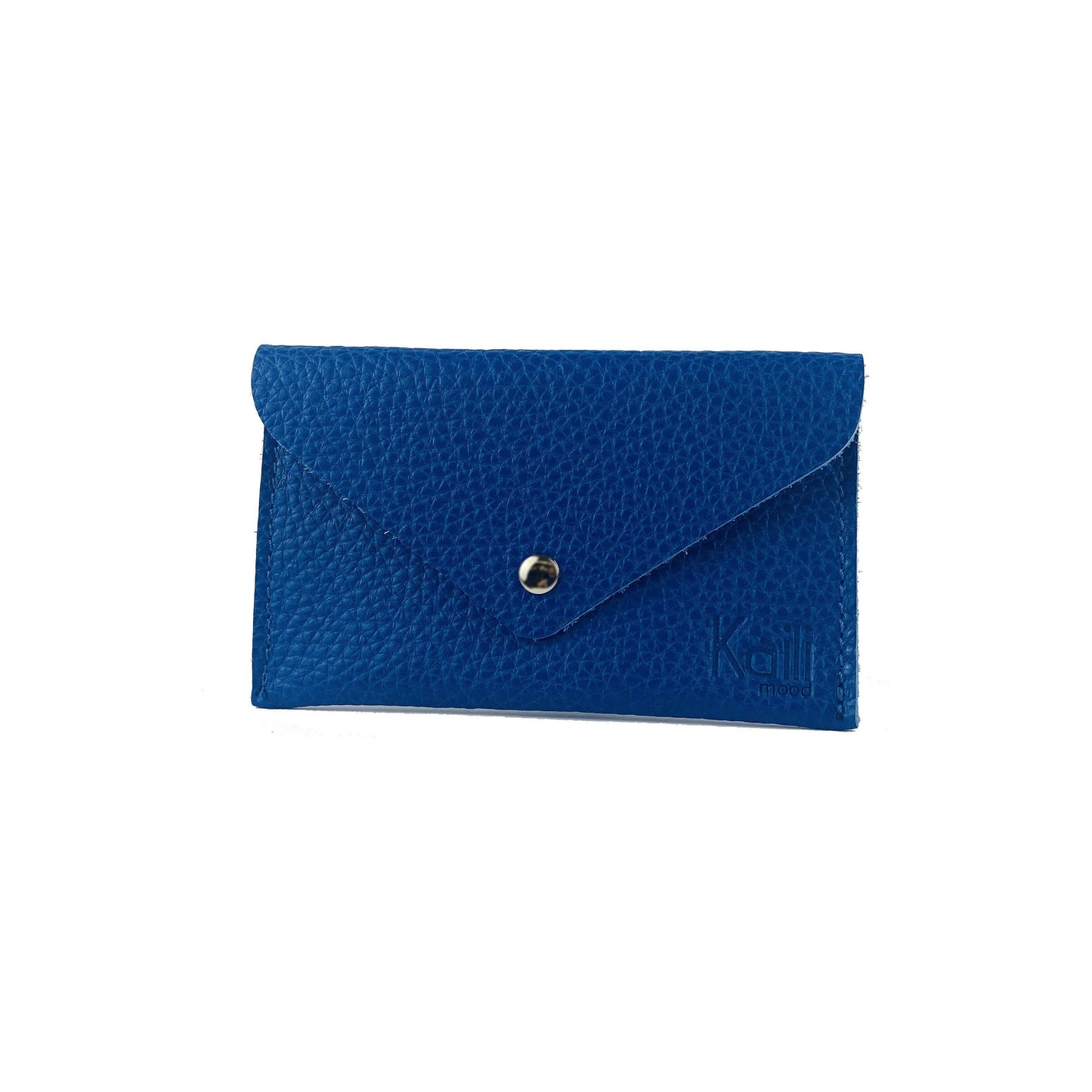 K0040DB | Bag in Genuine Leather Made in Italy Col. Blue-1