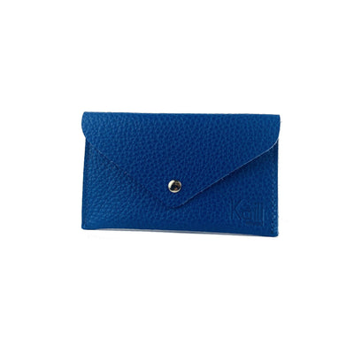 K0040DB | Bag in Genuine Leather Made in Italy Col. Blue-1