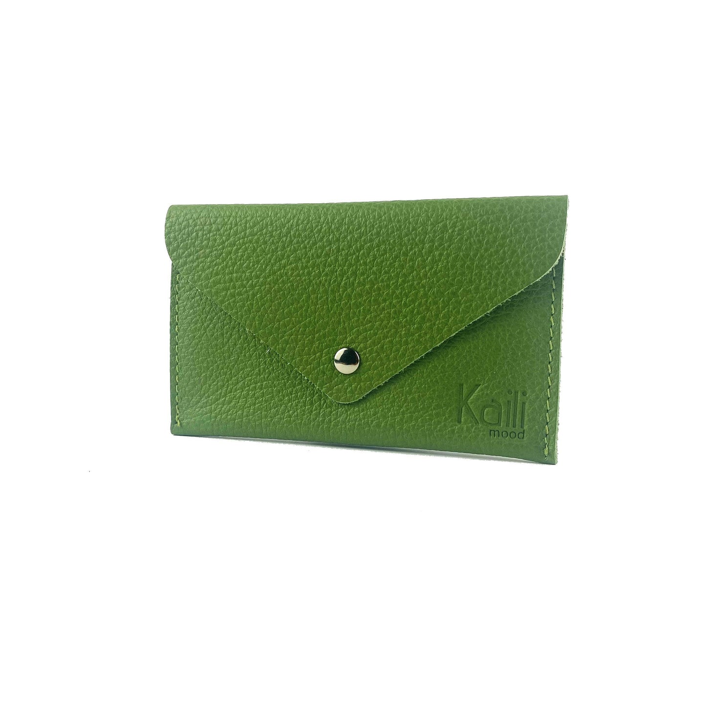 K0040EB | Bag in Genuine Leather Made in Italy Col. Green-1