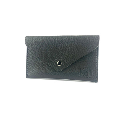 K0040FB | Pouch in Genuine Leather Made in Italy Col. Gray-1