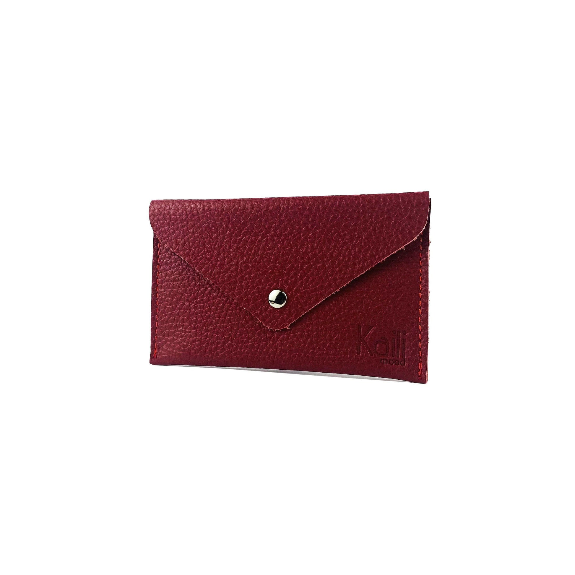 K0040VB | Pouch in Genuine Leather Made in Italy Col. Red-1