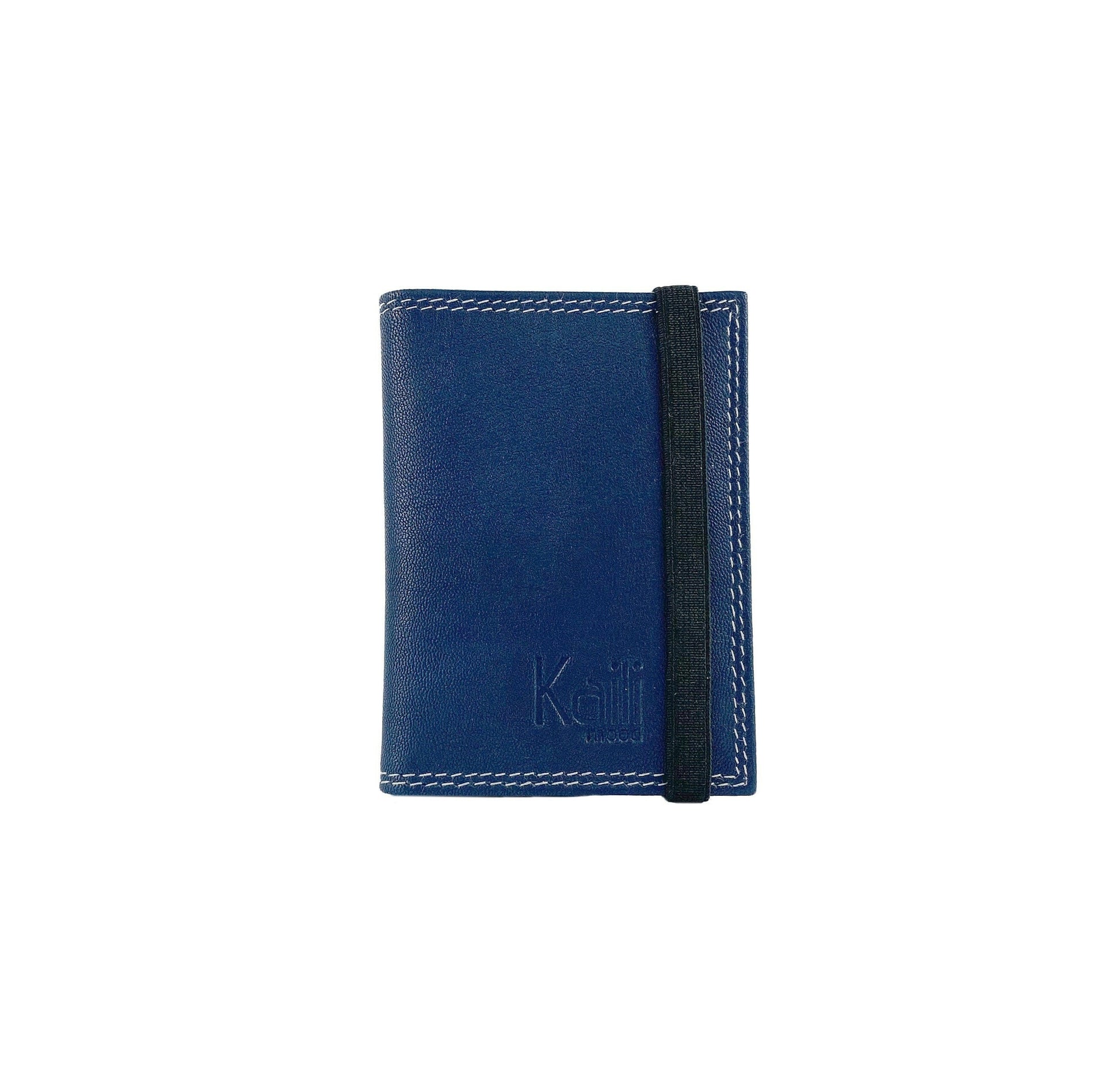 K10217DB | Credit Card Holder - Genuine Leather Col. Blue-2