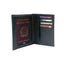 K10222AB | Documents/Passport Holder - Genuine Leather Col. Black-4