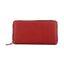 K10238VB | Women's Wallet with Zip Closure - Genuine Leather Col. Red-1