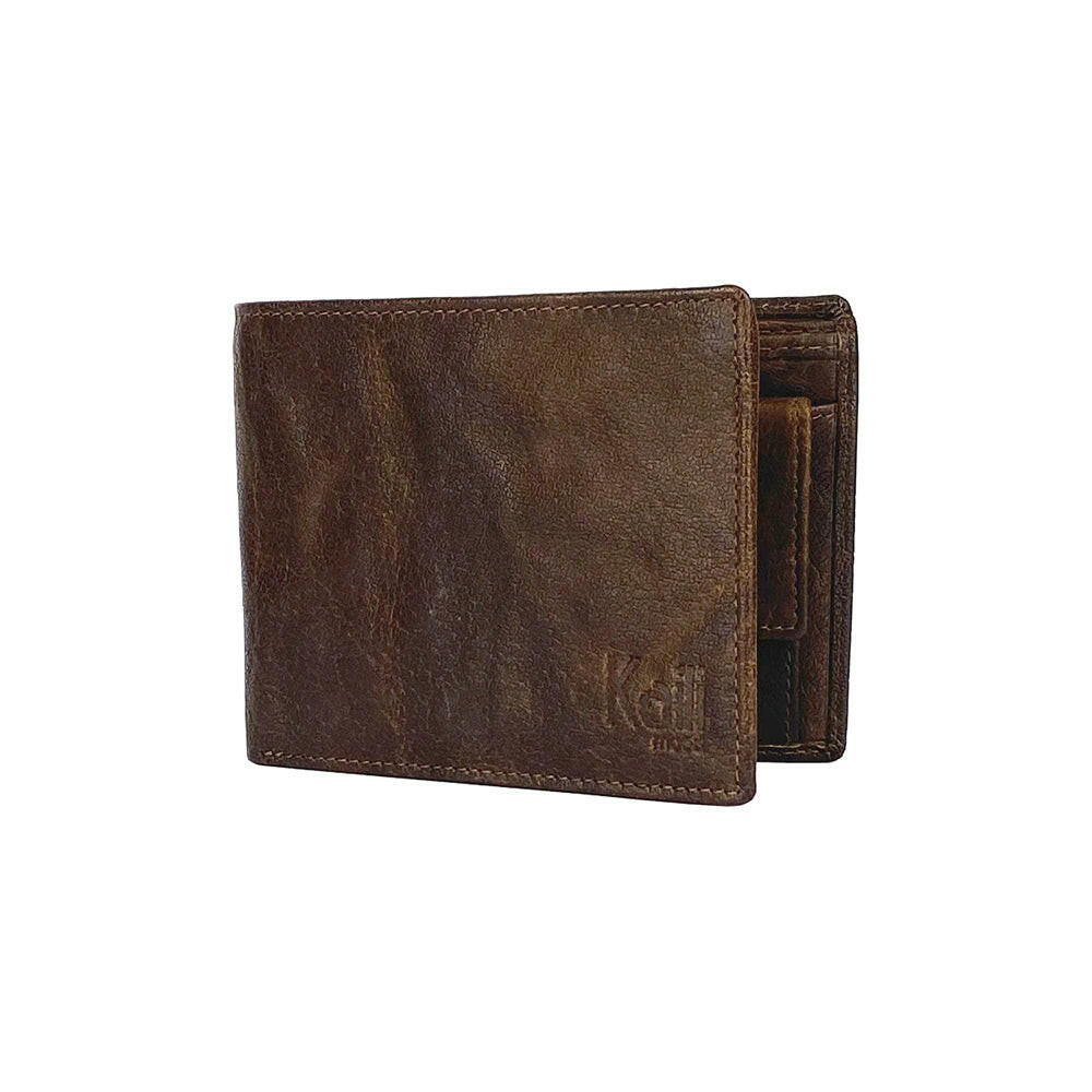 K10603BB | Men's Wallets - Genuine Leather Col. Dark Brown-0