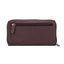 K10838XB | Women's Wallet with Zip Closure - Genuine Leather Col.Bordeax-1