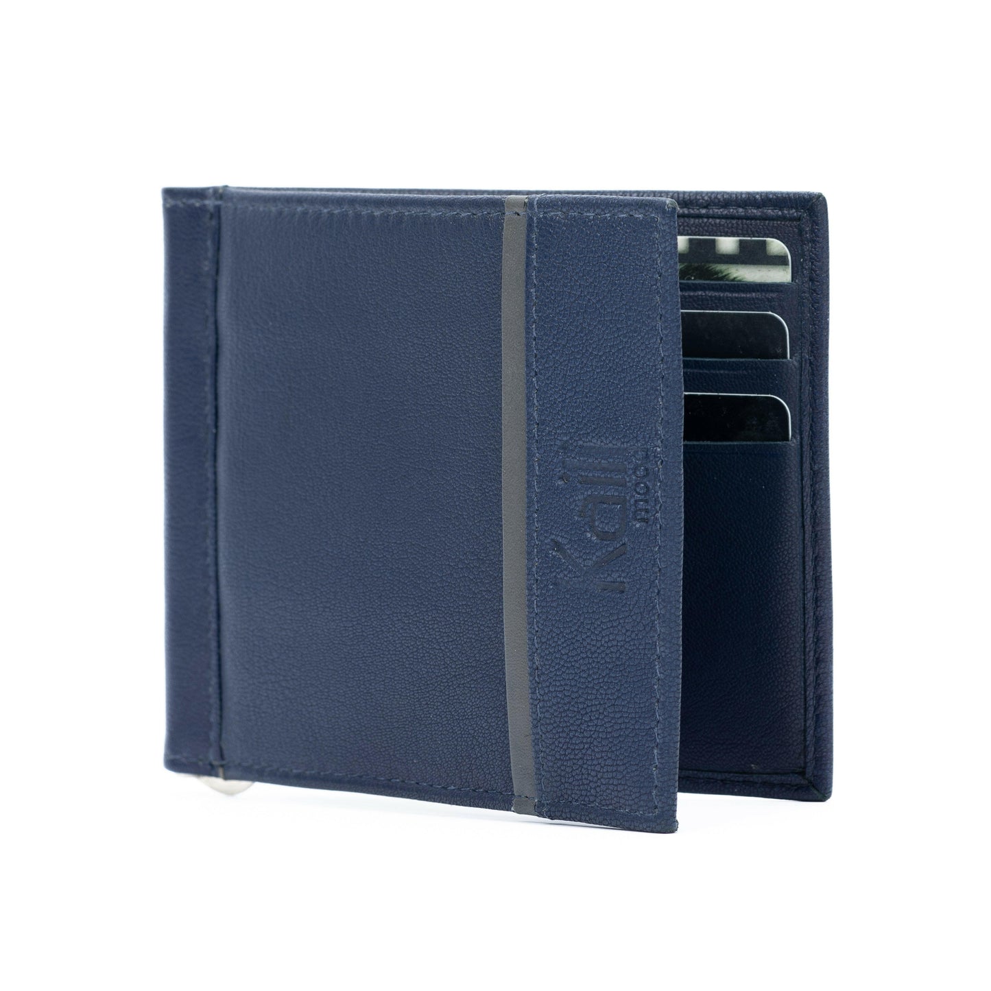 K10901DB | Men's Wallet in Genuine Leather Col. Blue-1