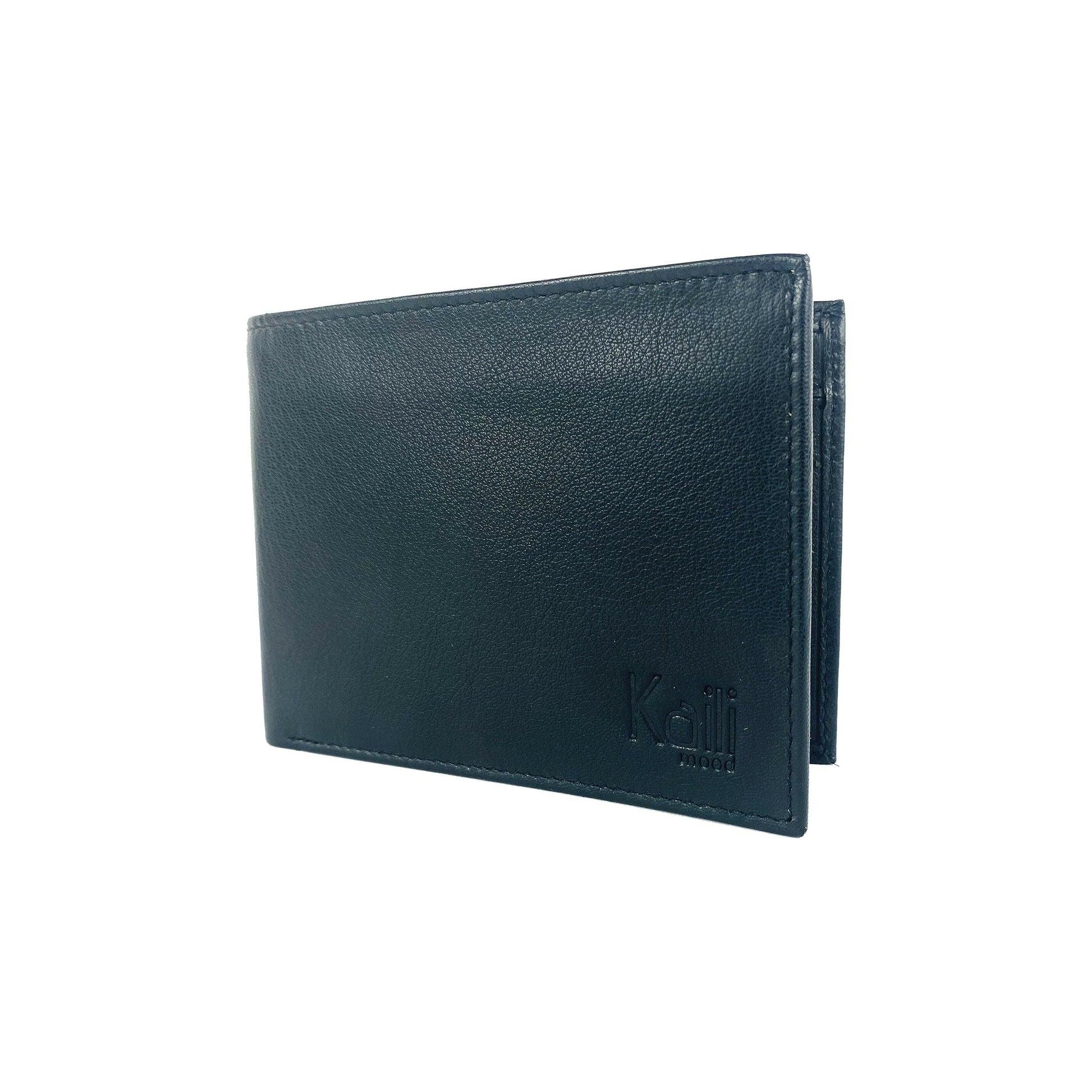 K11403AB | Men's Wallets - Genuine Leather Col. Black-1