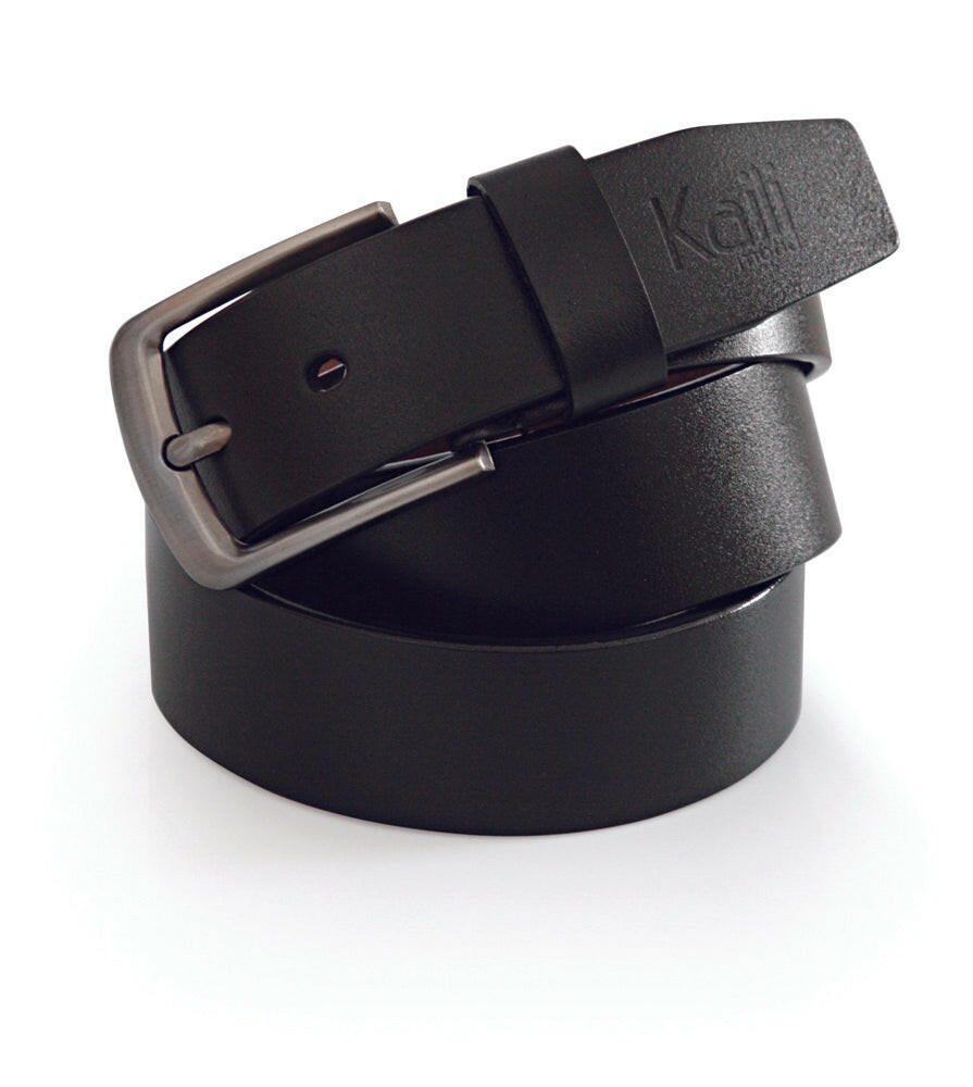 K4003AB | Men's Belt - Genuine Leather Col. Black-3