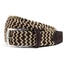 K4004HB | Two-tone Woven Belt - Col. Testa Moro/Rope-0