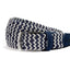 K4004JB | Woven Two-Tone Belt - Col. Blue/Ecru-0