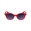 Women's sunglasses with polyamide frame. UV400 Protection gradient lenses - Red colour. Dimensions: 14 x 4.5 x 15 cm-1