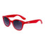 Women's sunglasses with polyamide frame. UV400 Protection gradient lenses - Red colour. Dimensions: 14 x 4.5 x 15 cm-4