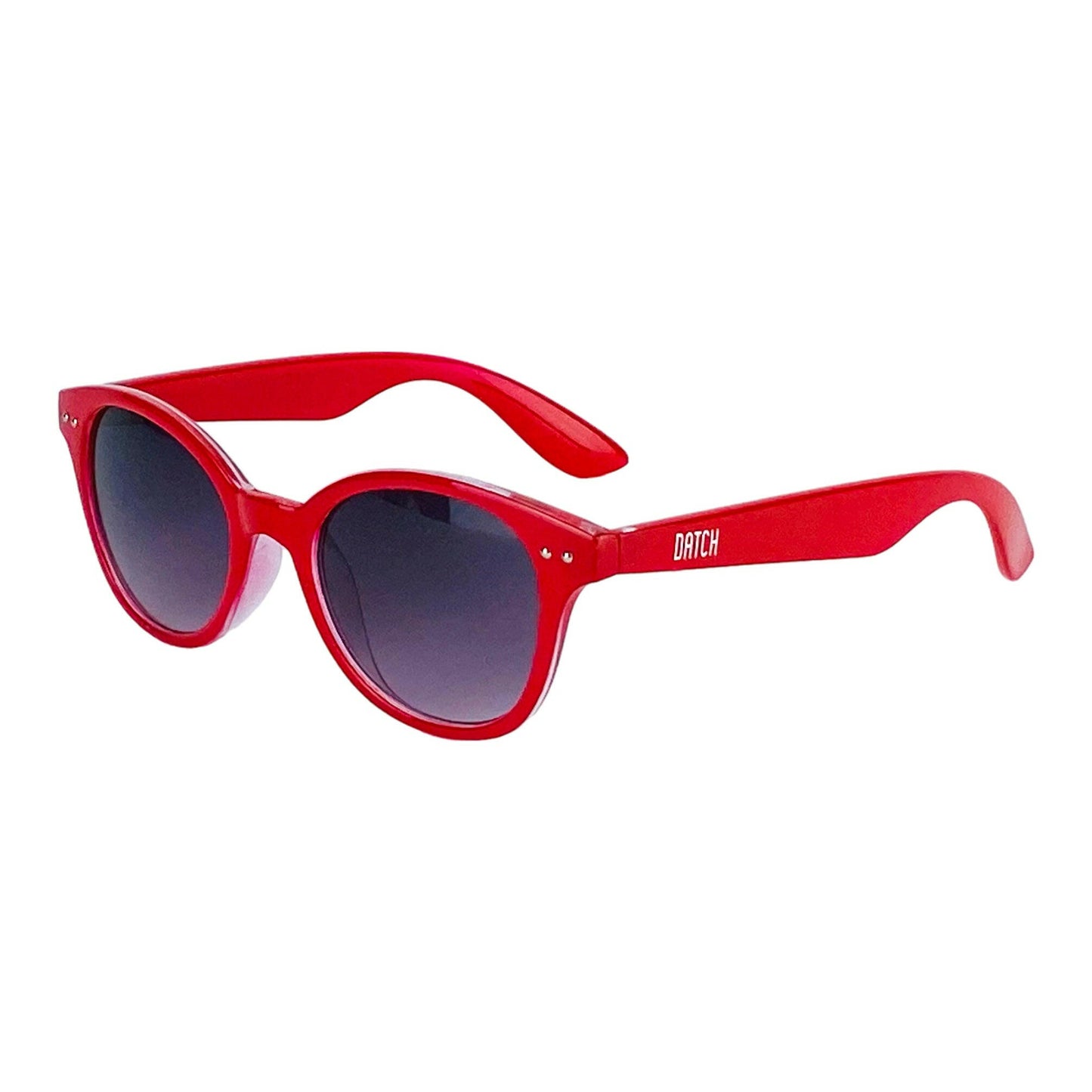 Women's sunglasses with polyamide frame. UV400 Protection gradient lenses - Red colour. Dimensions: 14 x 4.5 x 15 cm-4