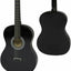 Set chitara acustica pentru incepatori, cu tuner cadou, in 2 culori-negru-2