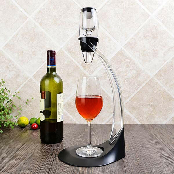 Decantor de vin cu suport-5