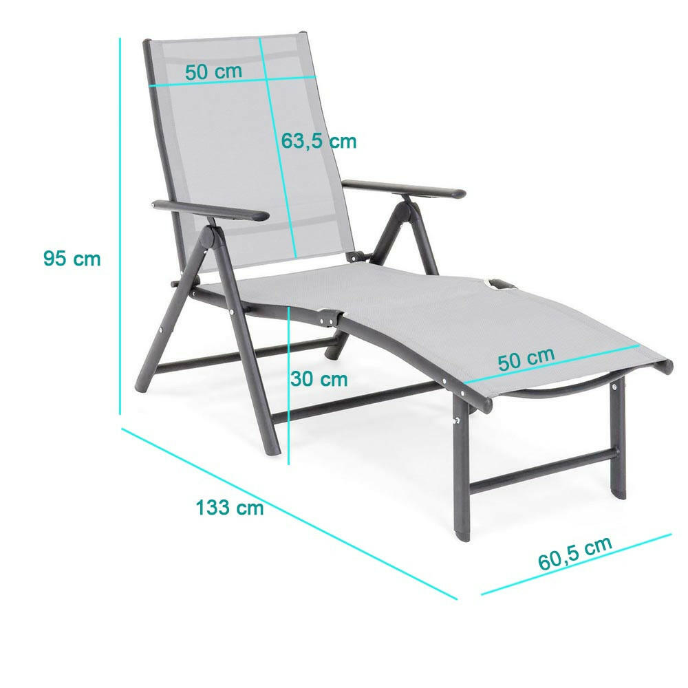 Sezlong Comfort, inclinabil si reglabil-5