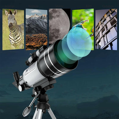 Telescop astronomic hobby cu suport si adaptor pentru telefon-1