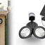 Lampa solara dubla cu senzor de miscare-1