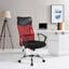 Scaun de birou ergonomic cu spatar inalt, in 3 culori - rosu-3