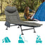 Pat de camping cu design pliabil-4