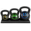 Set gantere Kettlebell, 3 piese-0