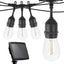 Ghirlanda luminoasa decorativa de exterior, cu 15 becuri LED soclu E27, 15m-0