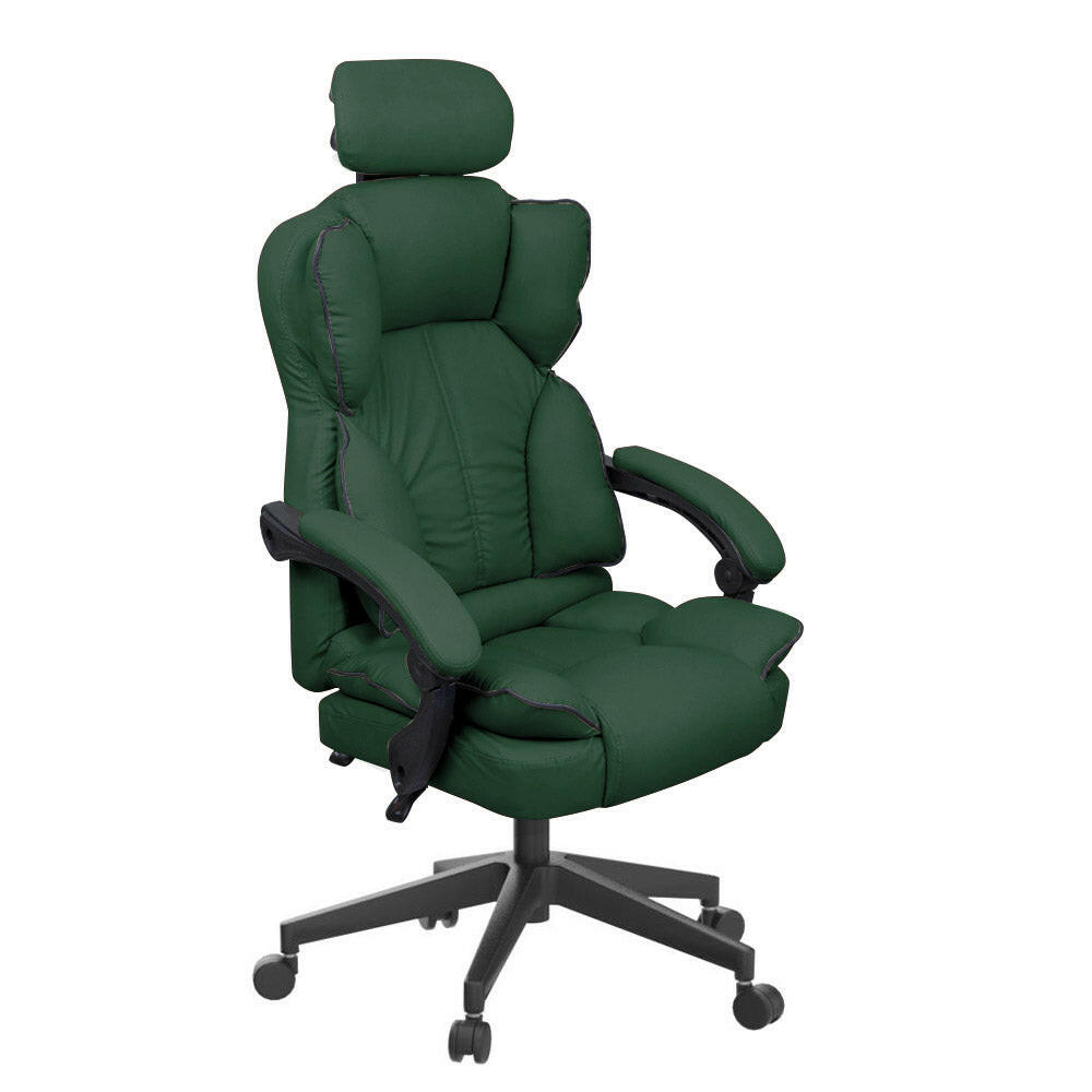 Scaun rotativ directorial Lux-verde inchis-0